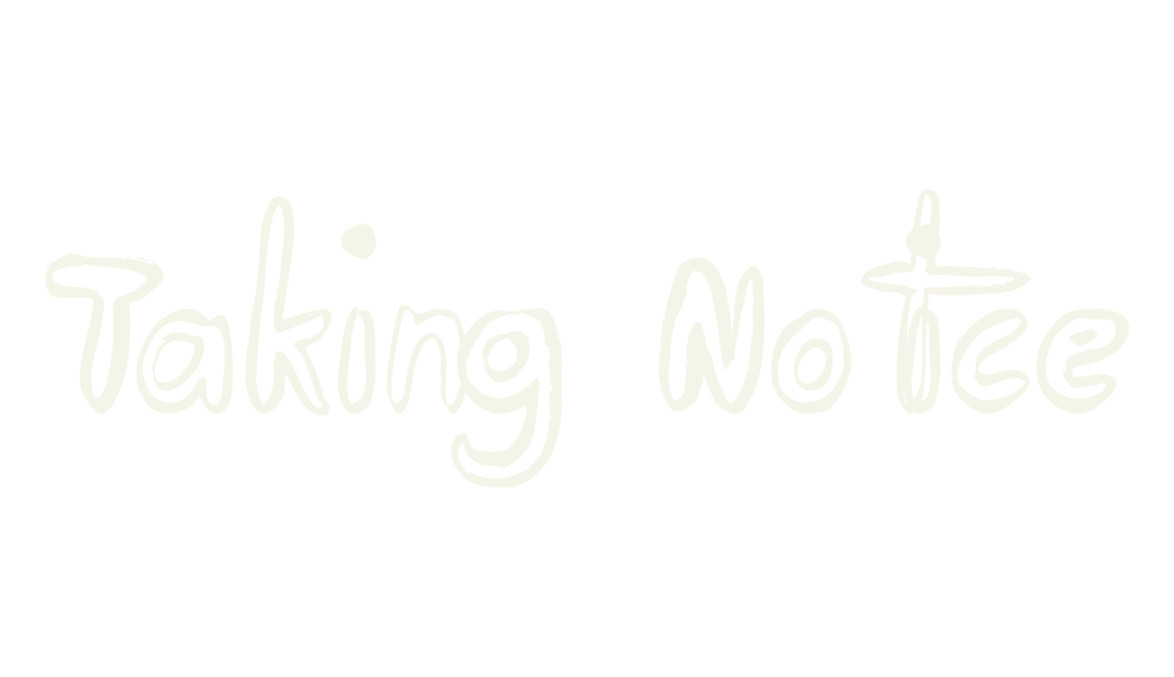 Taking Notice, fashion script font preview