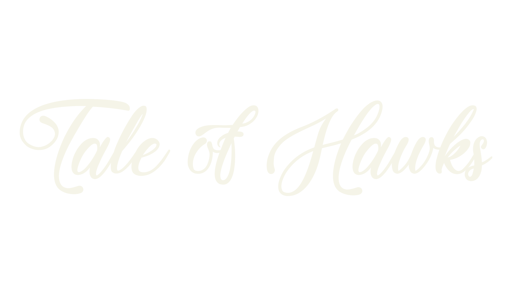 Tale of Hawks, tattoo font preview