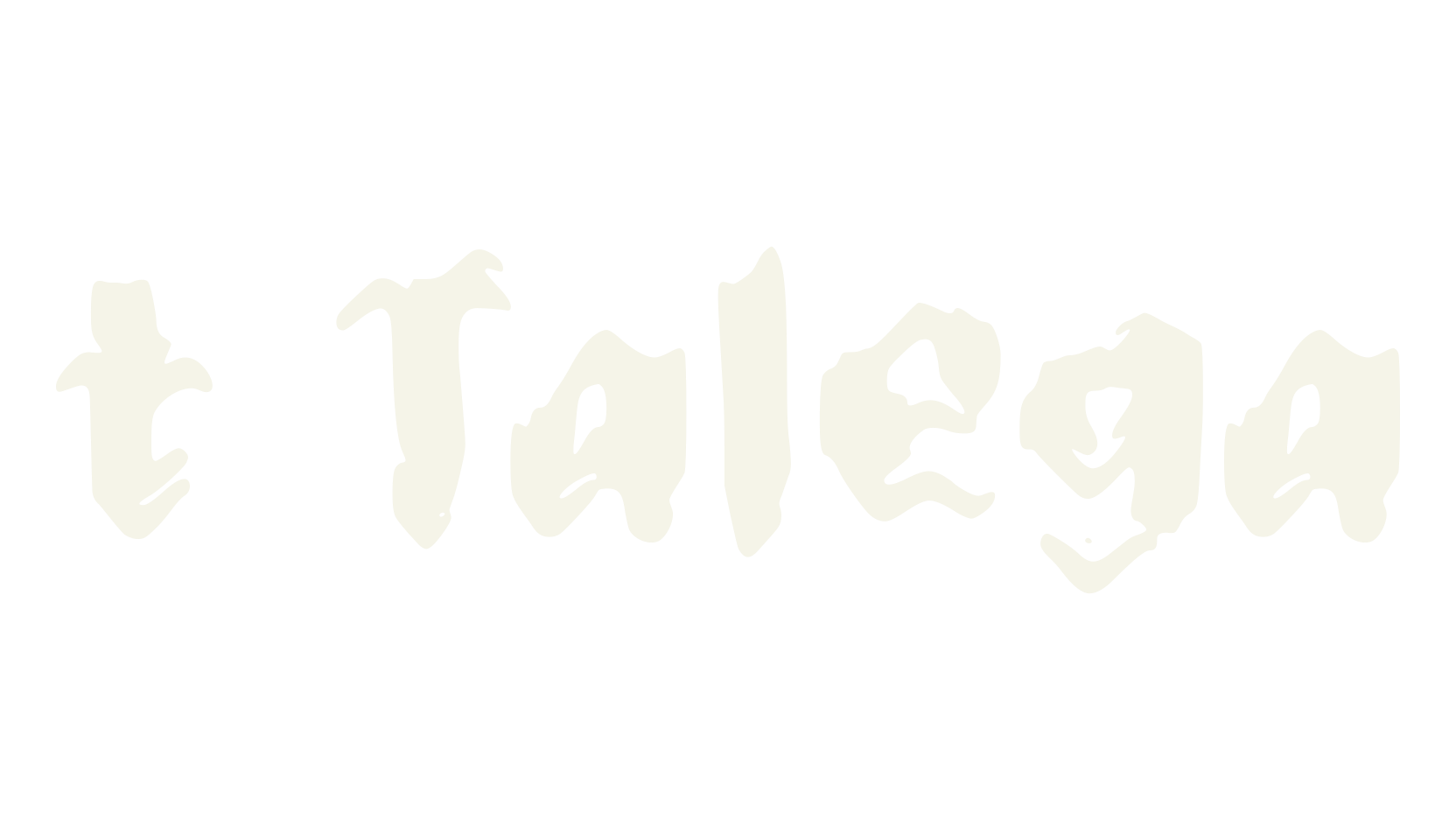 t Talega, fashion sign font preview