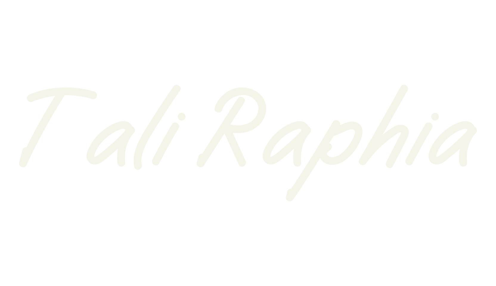 Tali Raphia, handwriting font preview