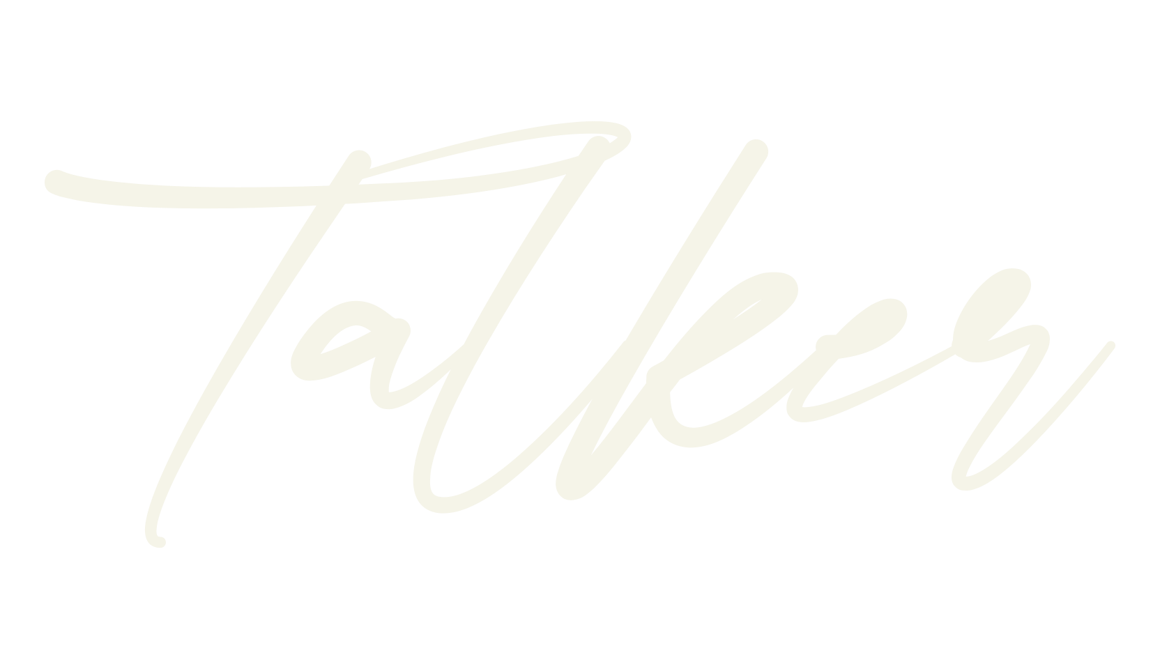 Talker, calligraphy font preview