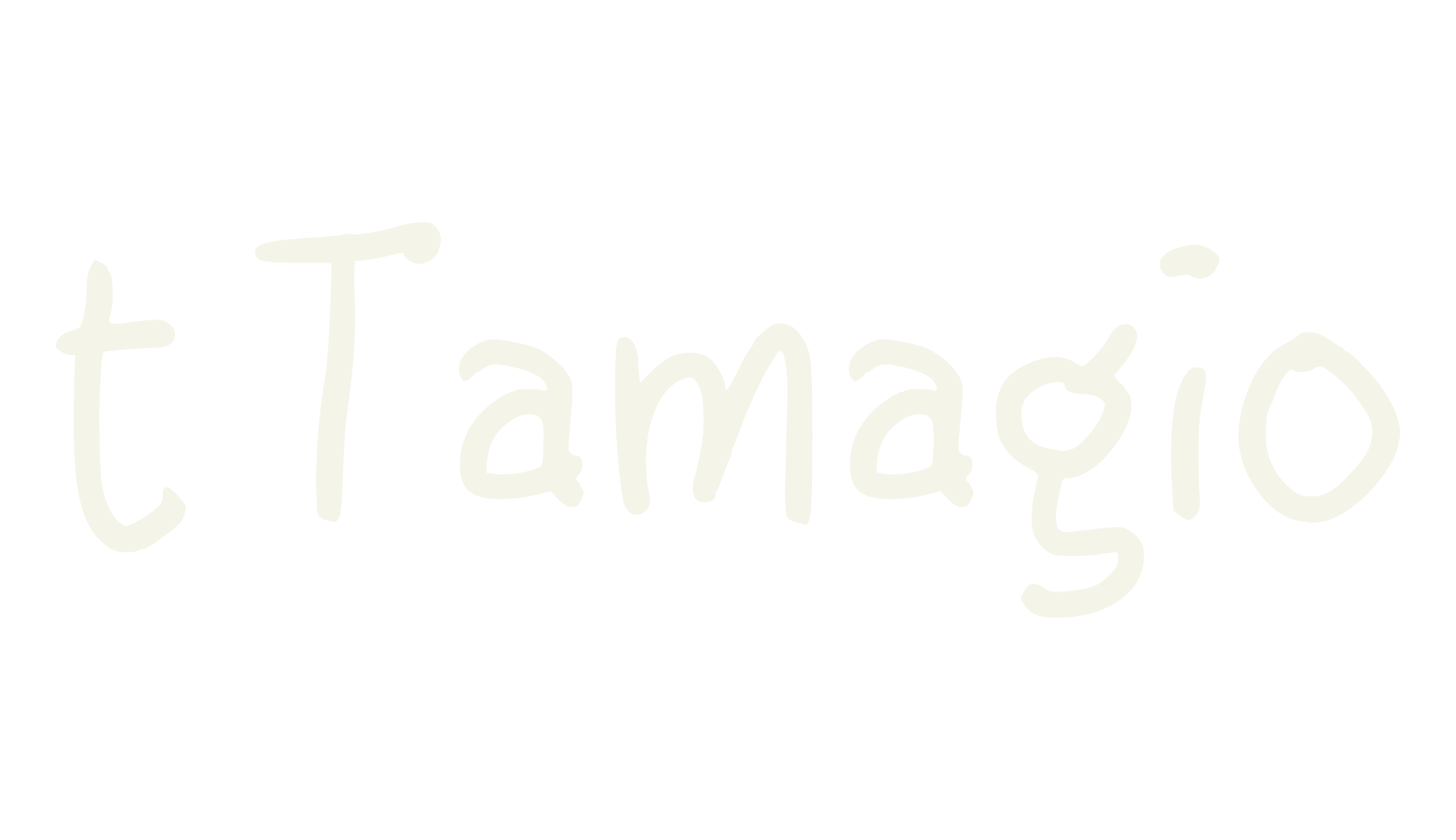 t Tamagio, handwritten font preview