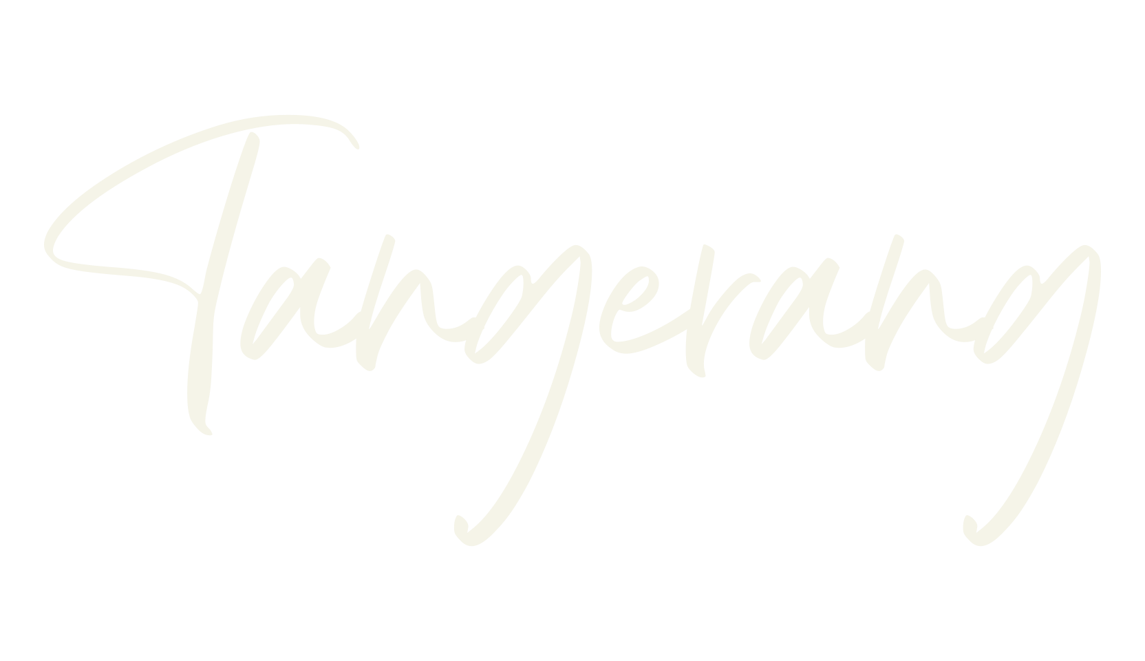 Tangerang, watermark font preview