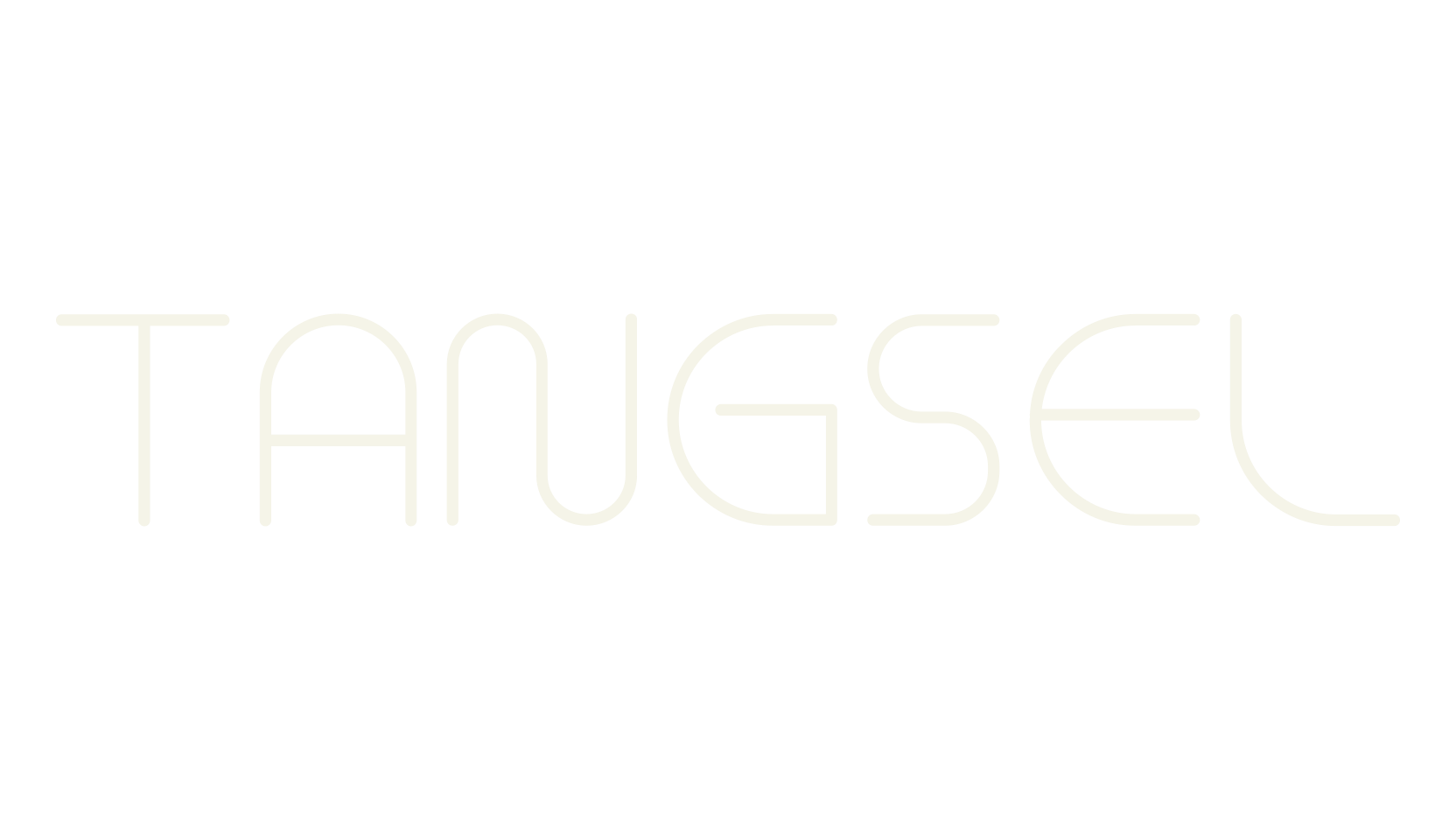 Tangsel, sans serif font preview