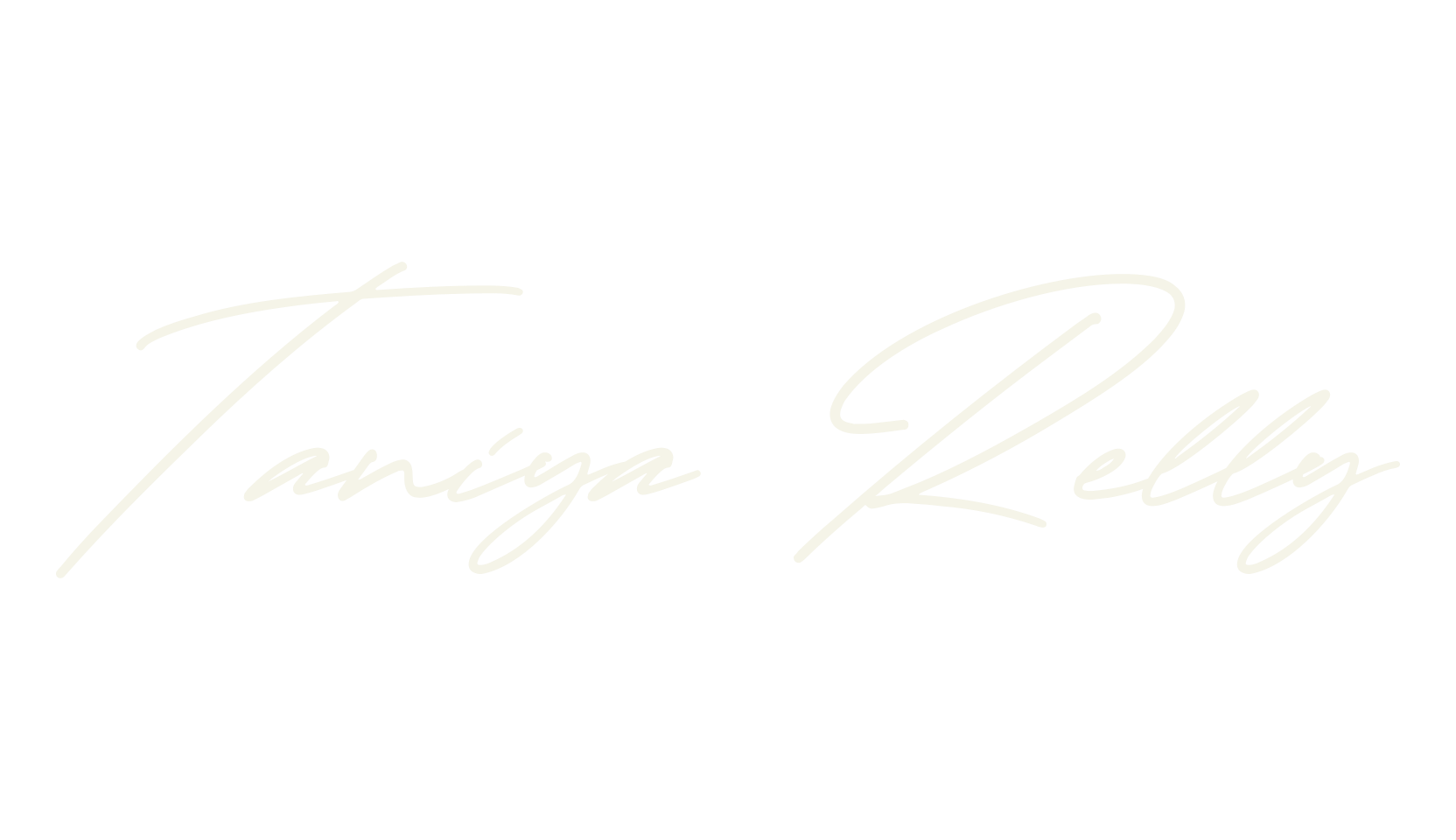 Taniya Relly, calligraphy font preview