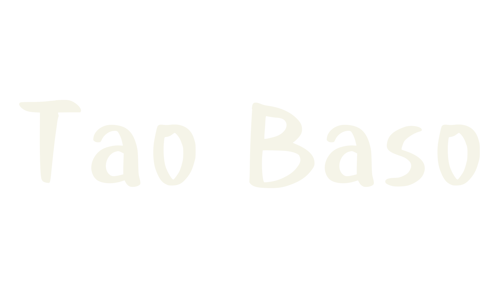 Tao Baso, cute font preview