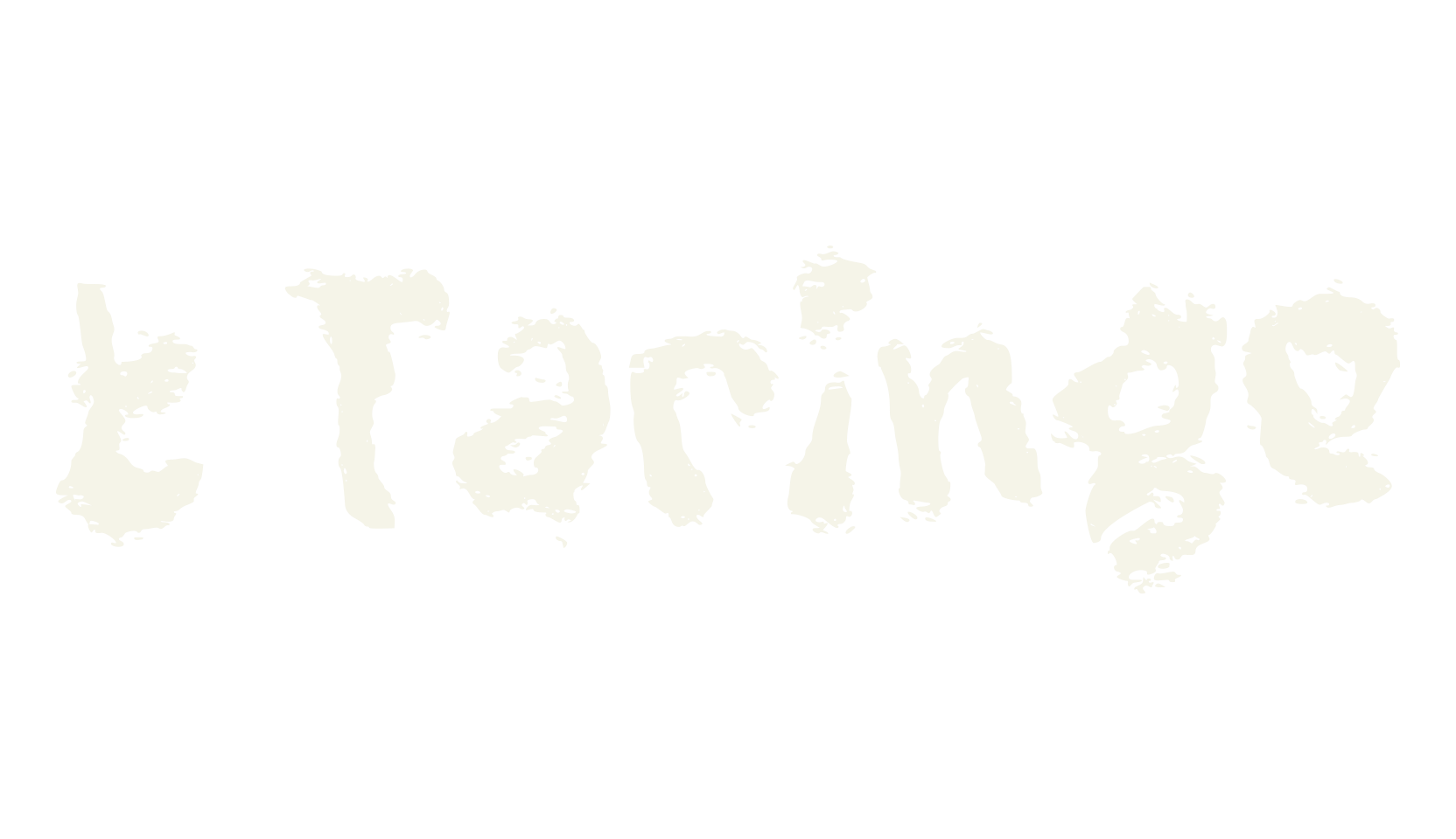 t Taringe, fashion sign font preview