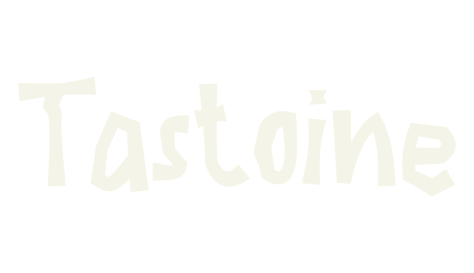 Tastoine, cute font preview