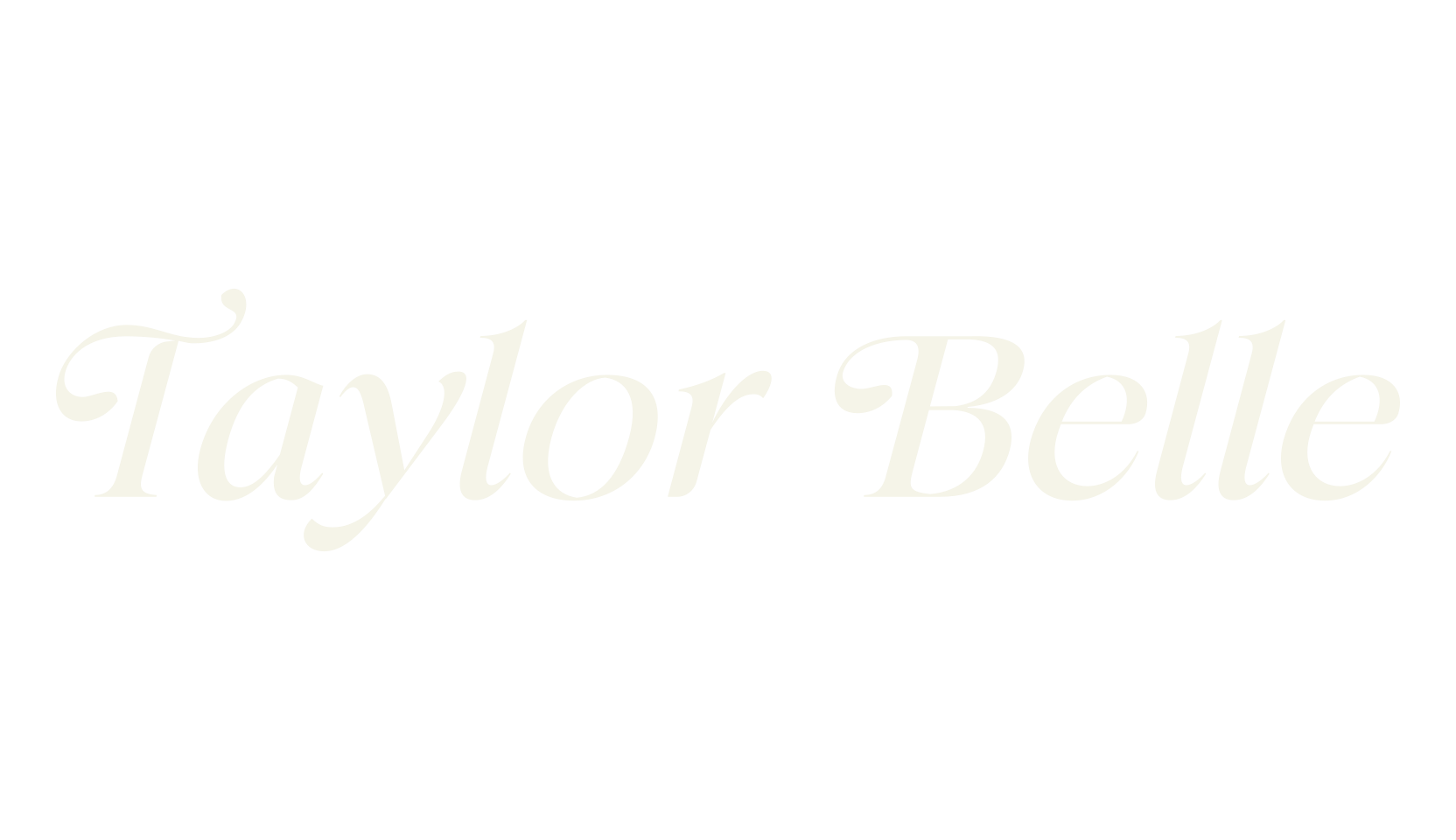 Taylor Belle, beautiful font preview