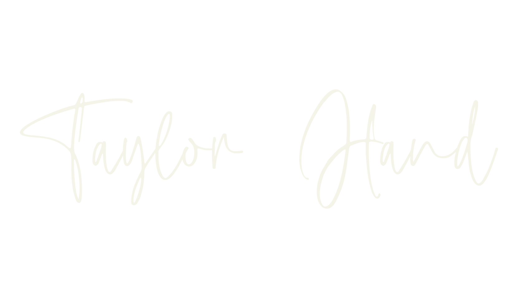 Taylor Hand, fashion sign font preview