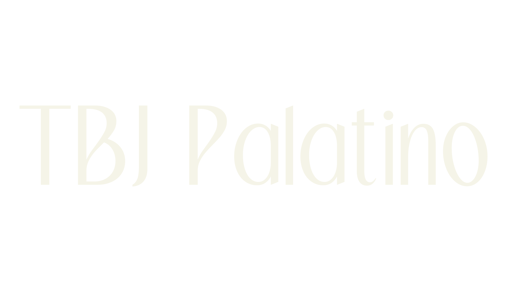 TBJ Palatino, sans serif font preview