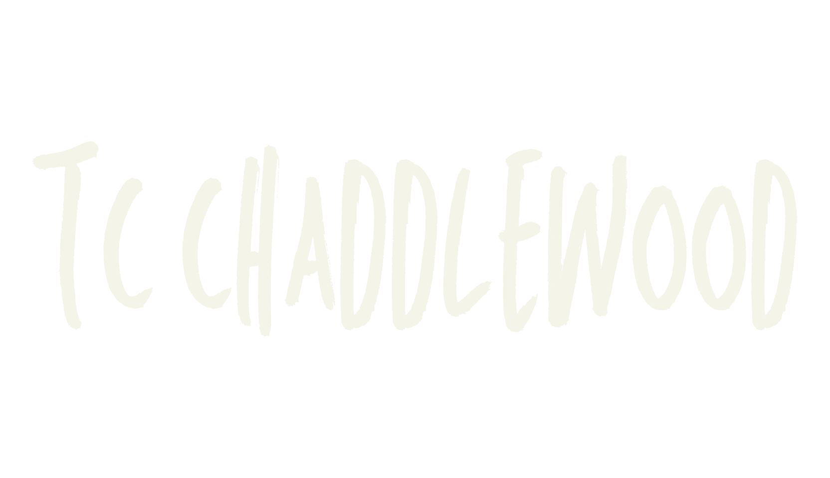TC Chaddlewood, lettering font preview