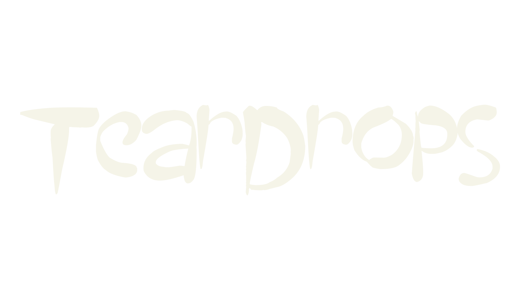 TearDrops, display font preview
