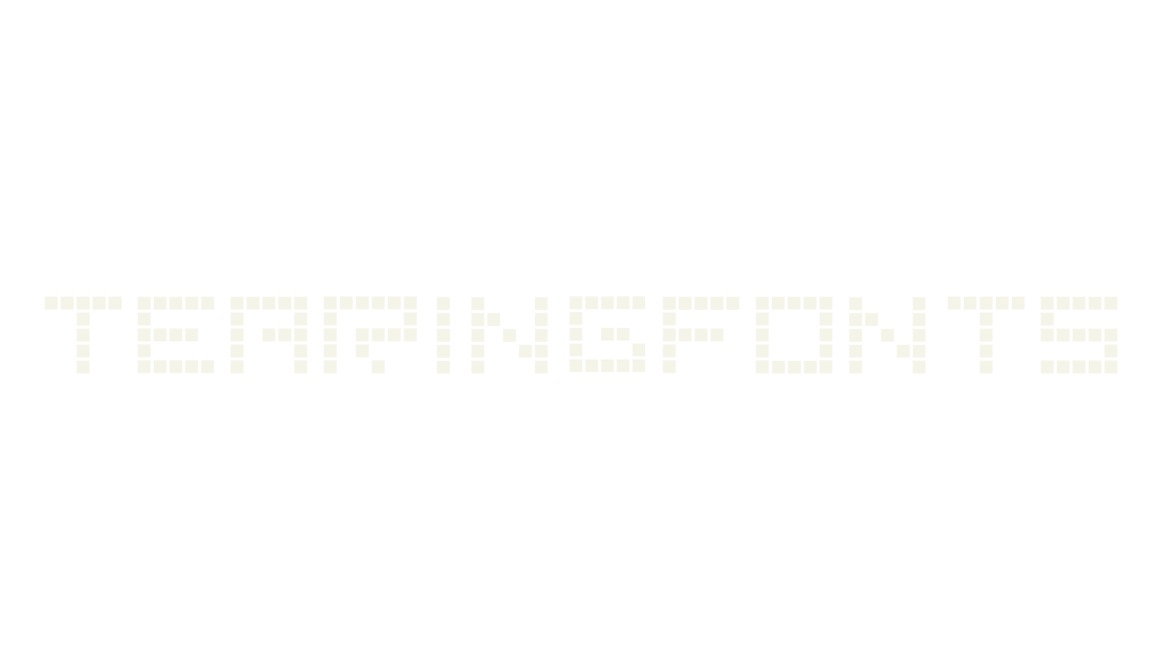 TearingFonts, pixel font preview