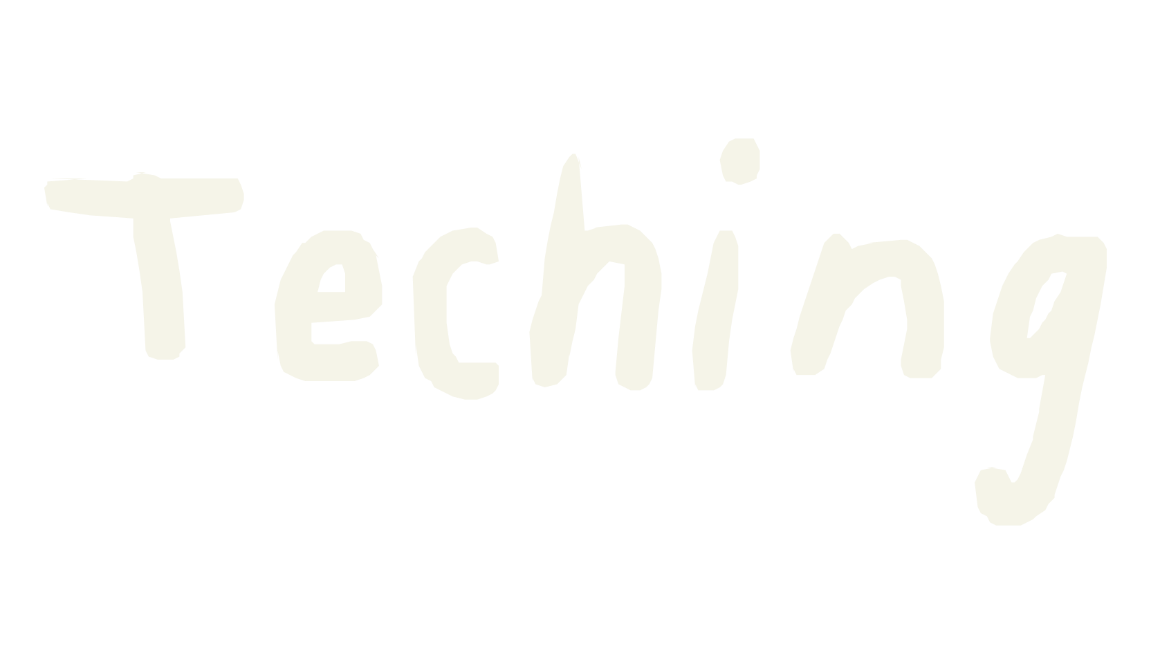 Teching, marker font preview