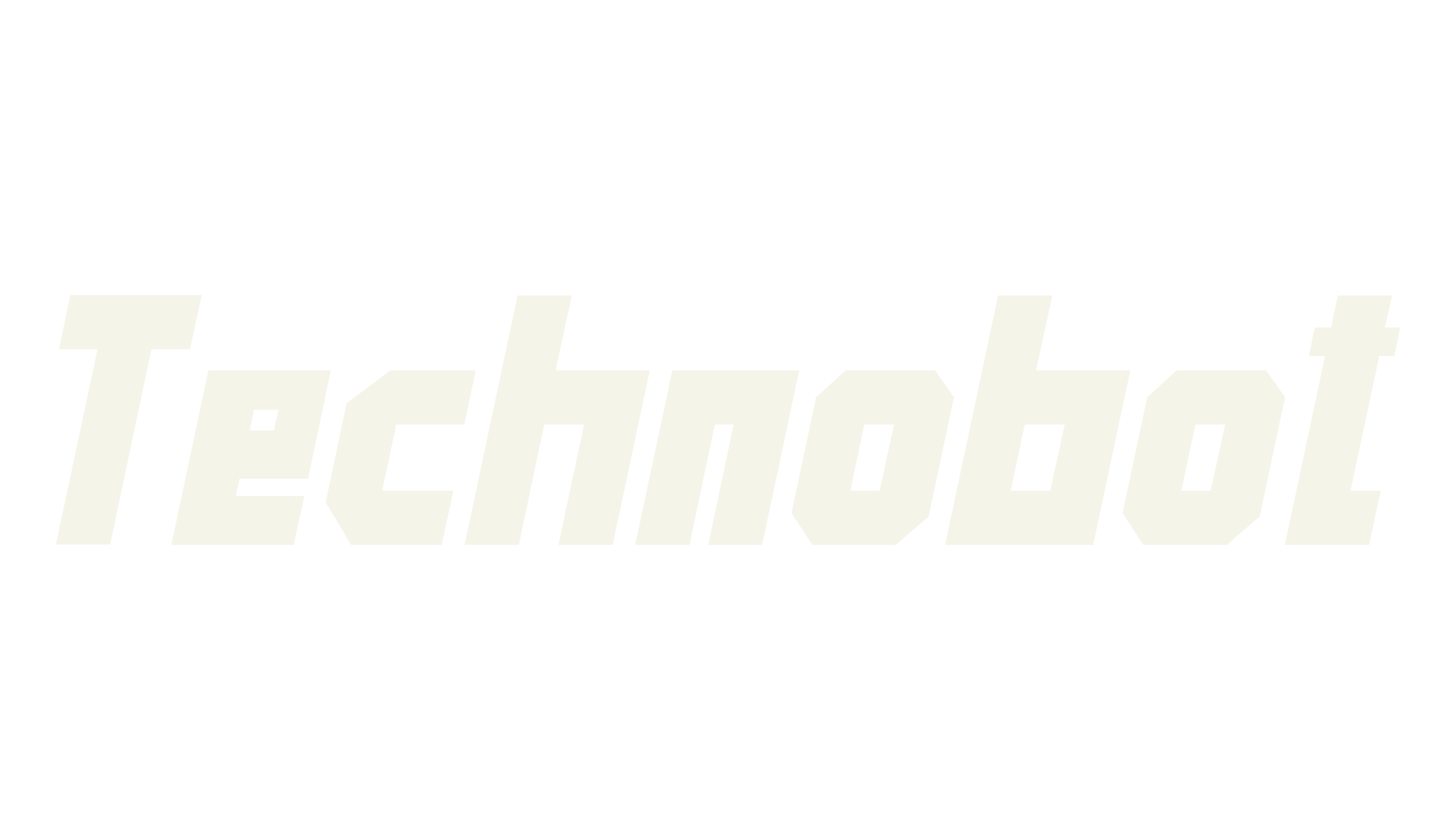 Technobot, space font preview