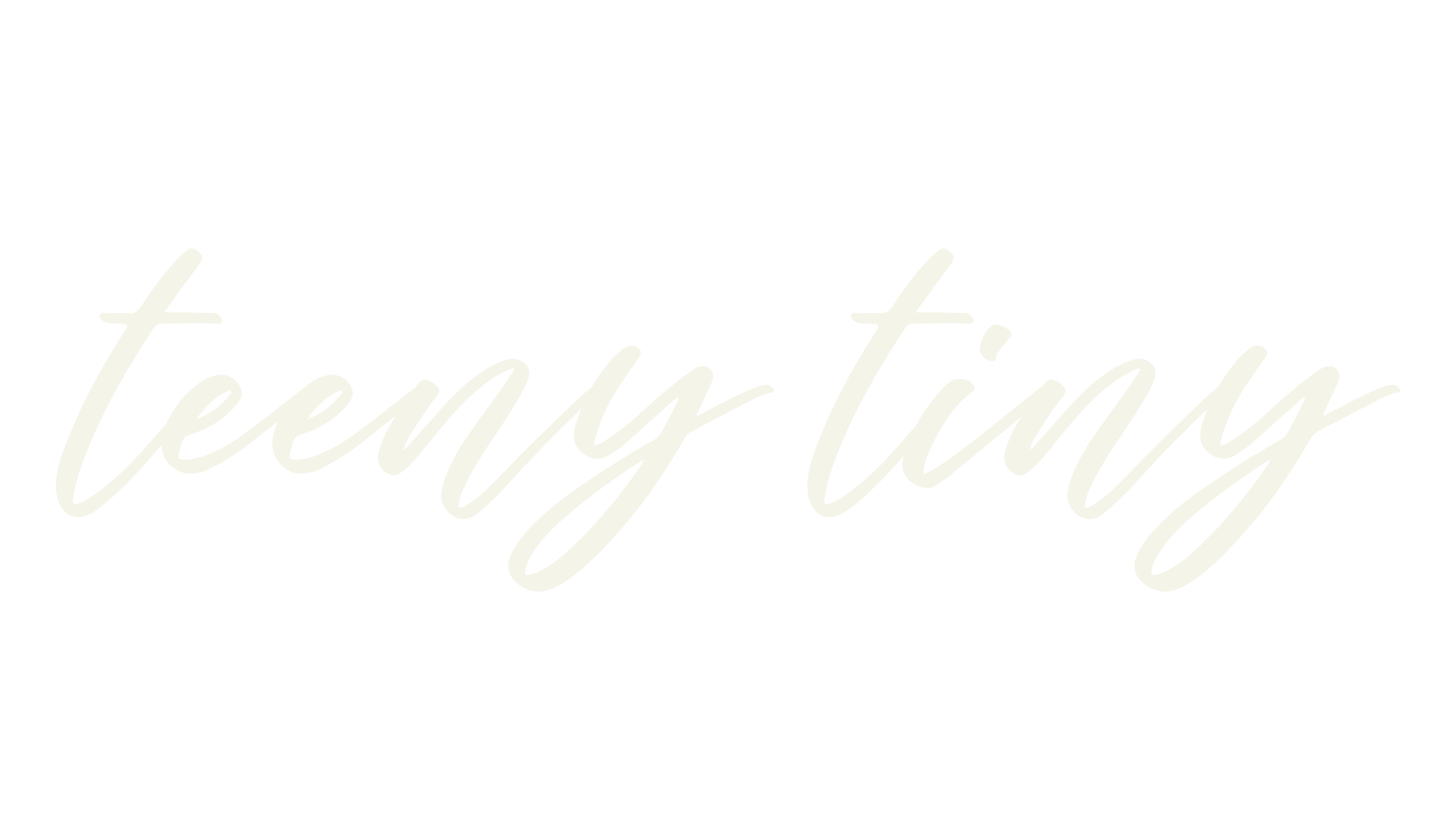 teeny tiny, cursive font preview