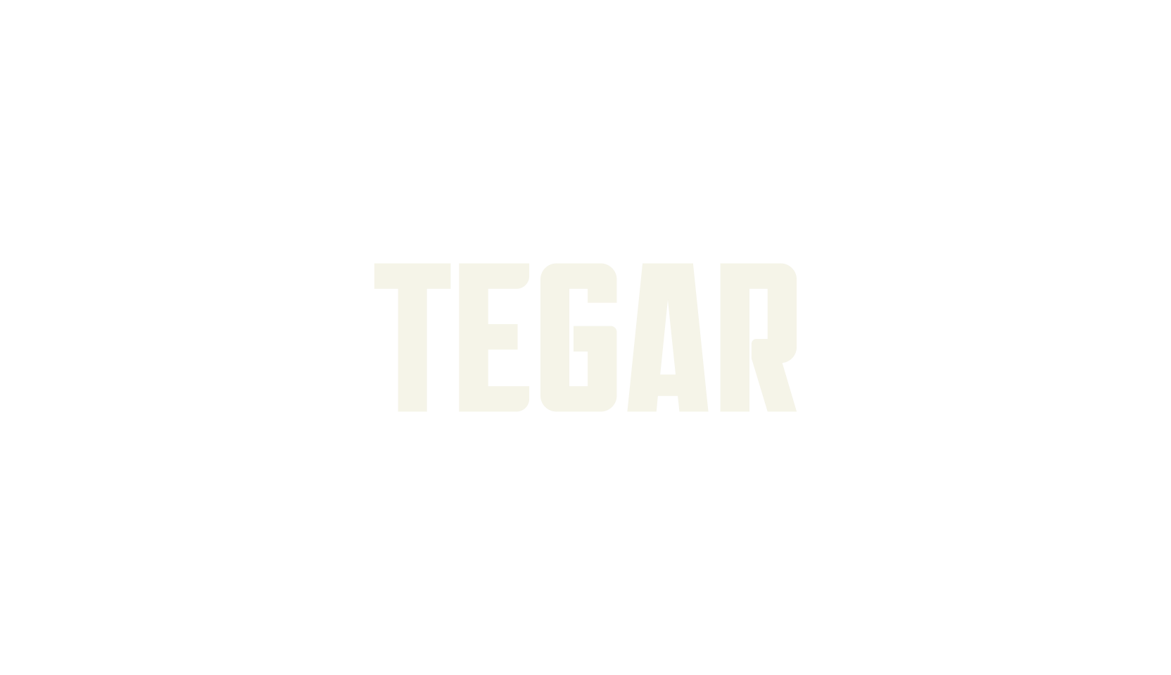 Tegar, sans serif font preview