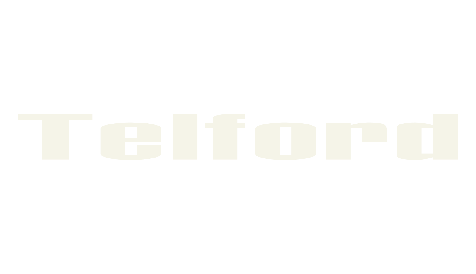Telford, display market font preview