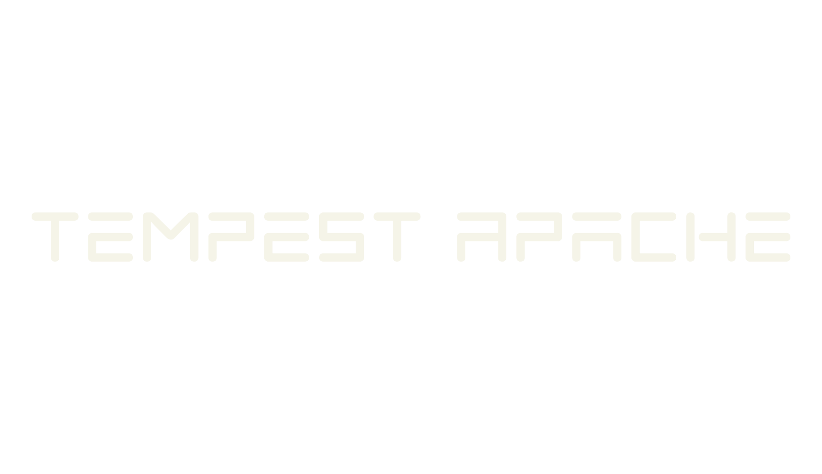 Tempest Apache, display market font preview