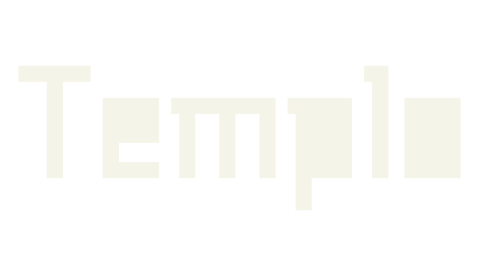 Templo, display market font preview
