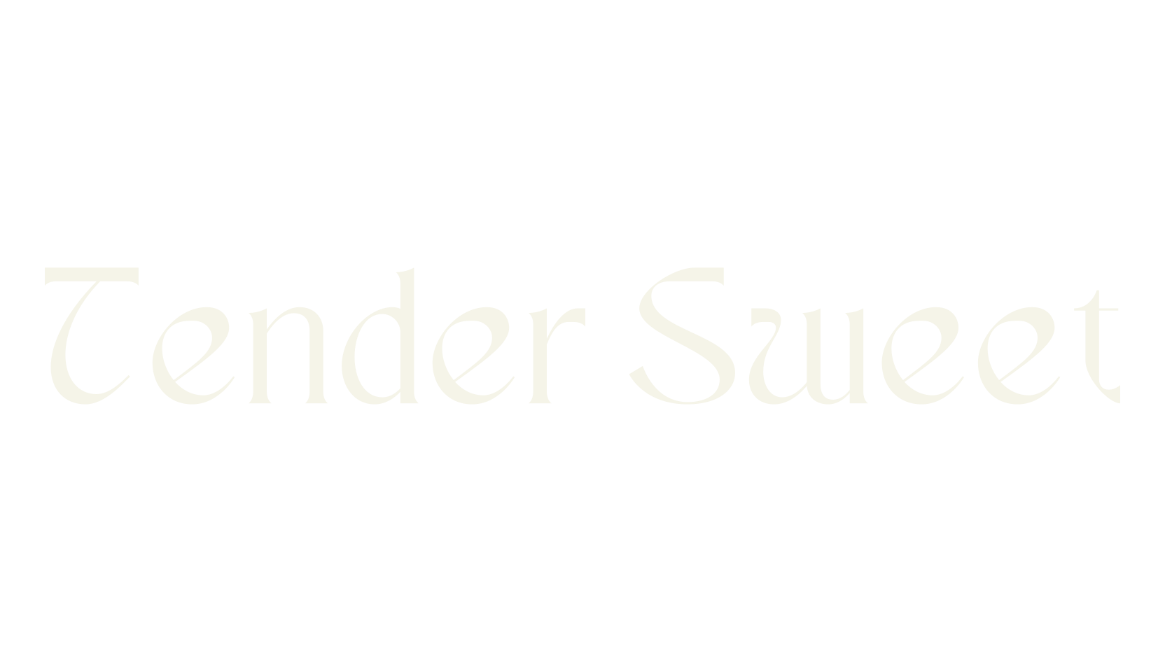Tender Sweet, serif font preview