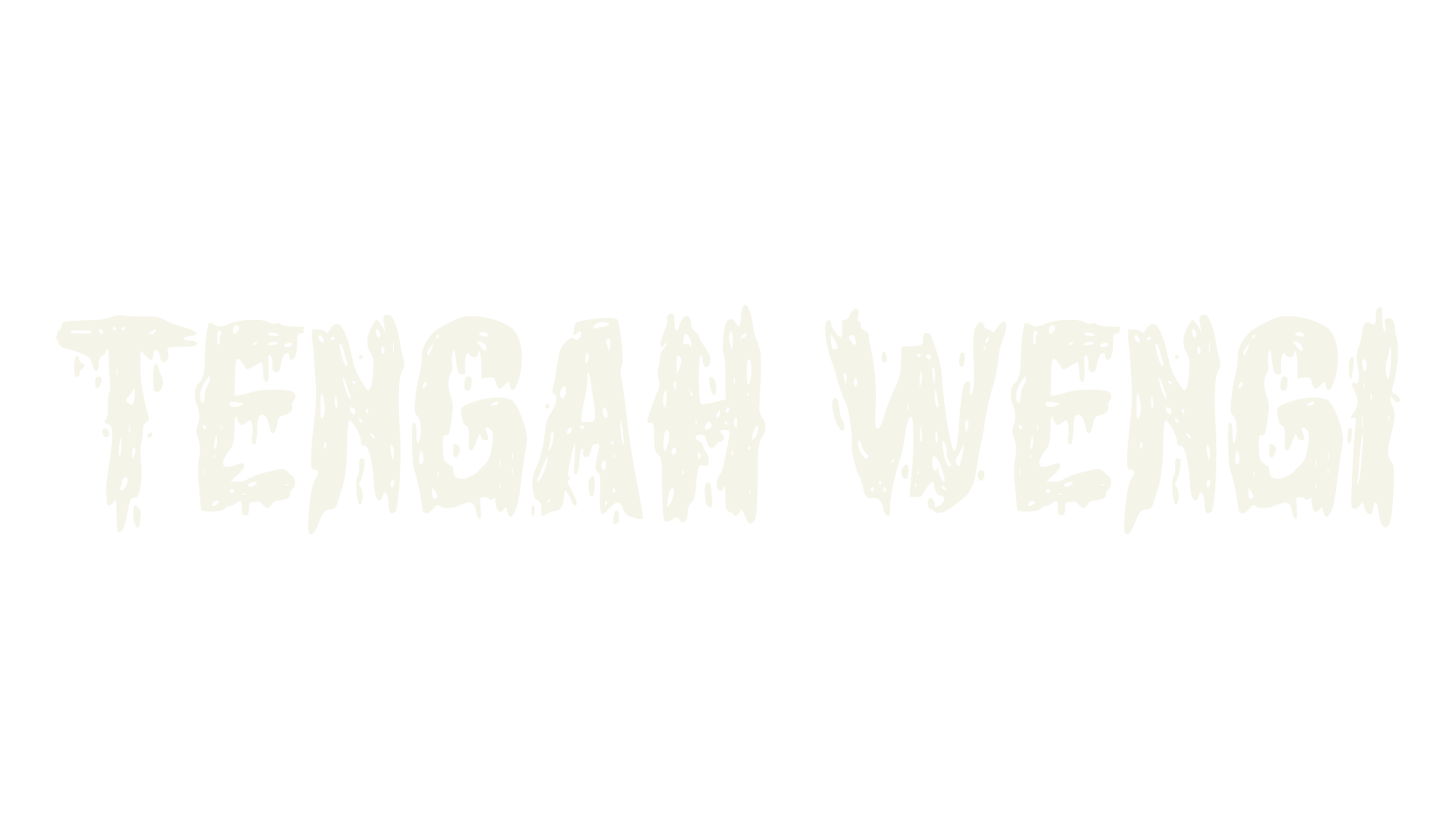 Tengah Wengi, horror font preview