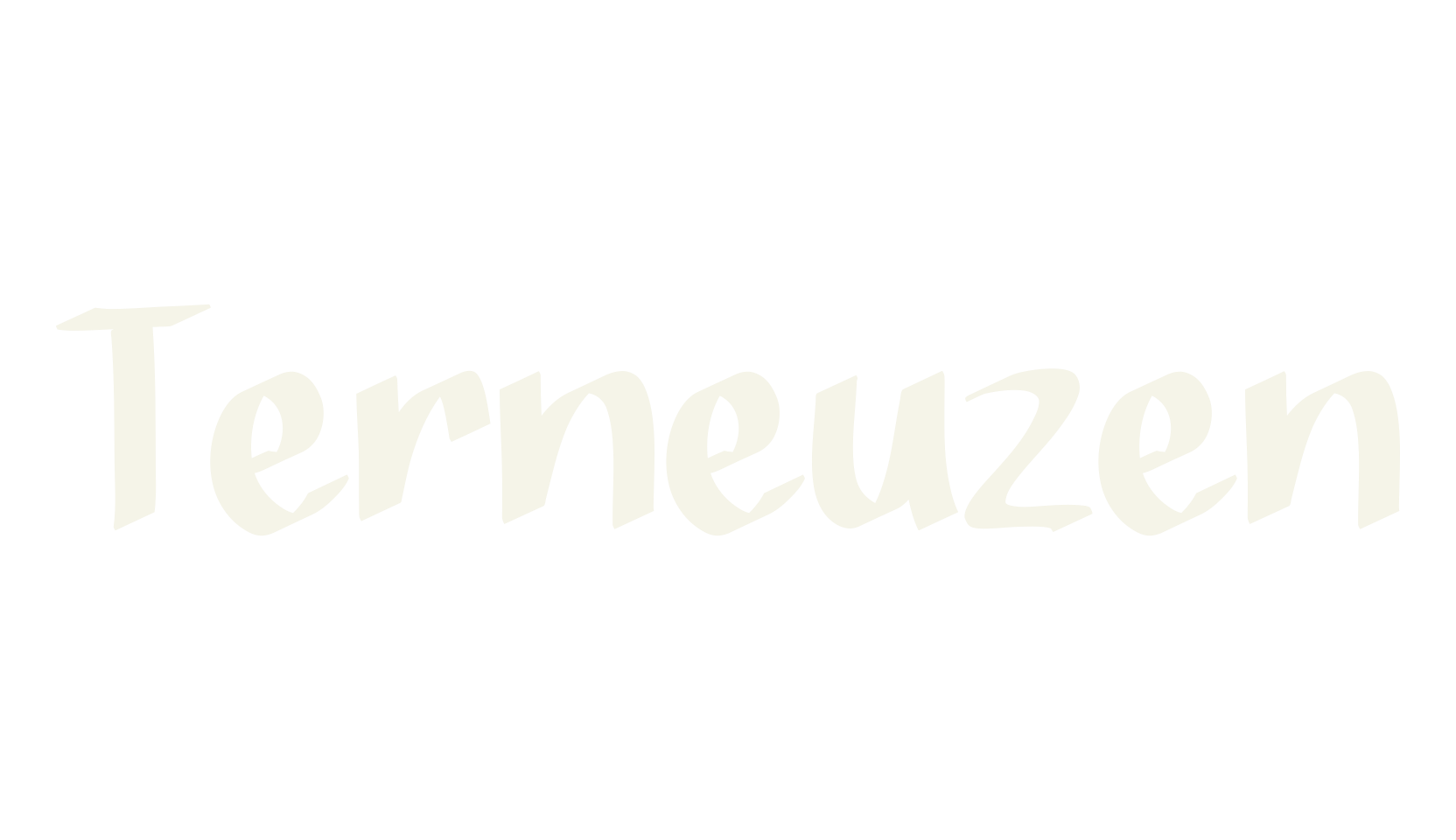 Terneuzen, calligraphy font preview
