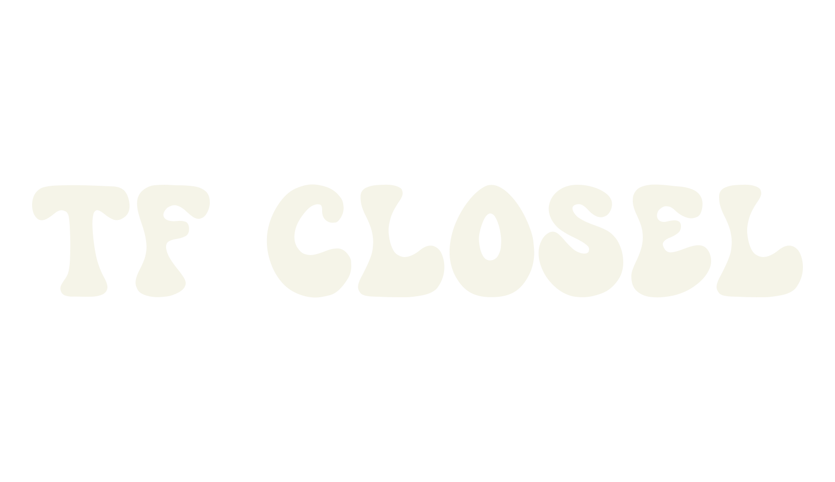 TF Closel, bold font preview