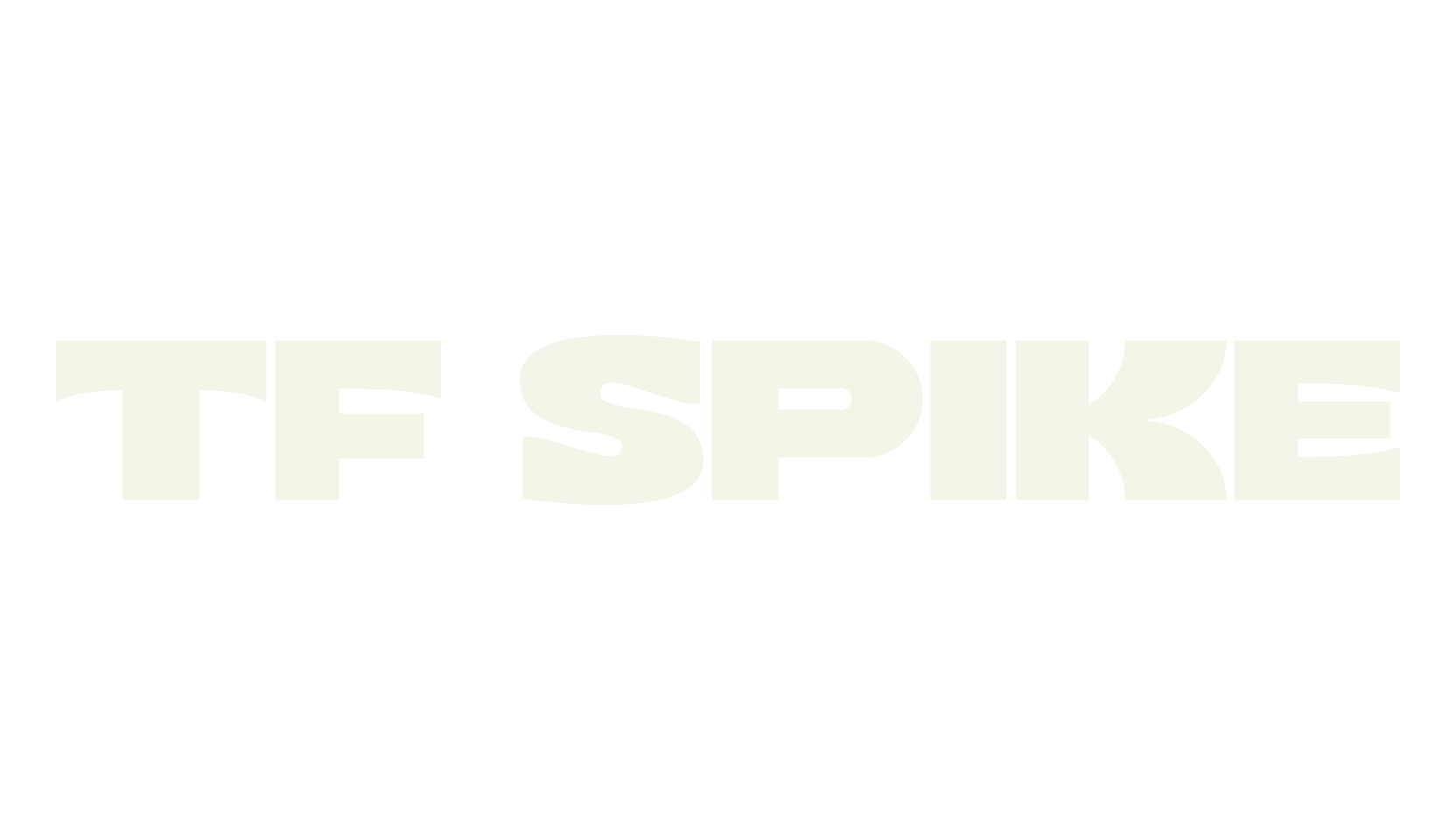 TF Spike, bold font preview