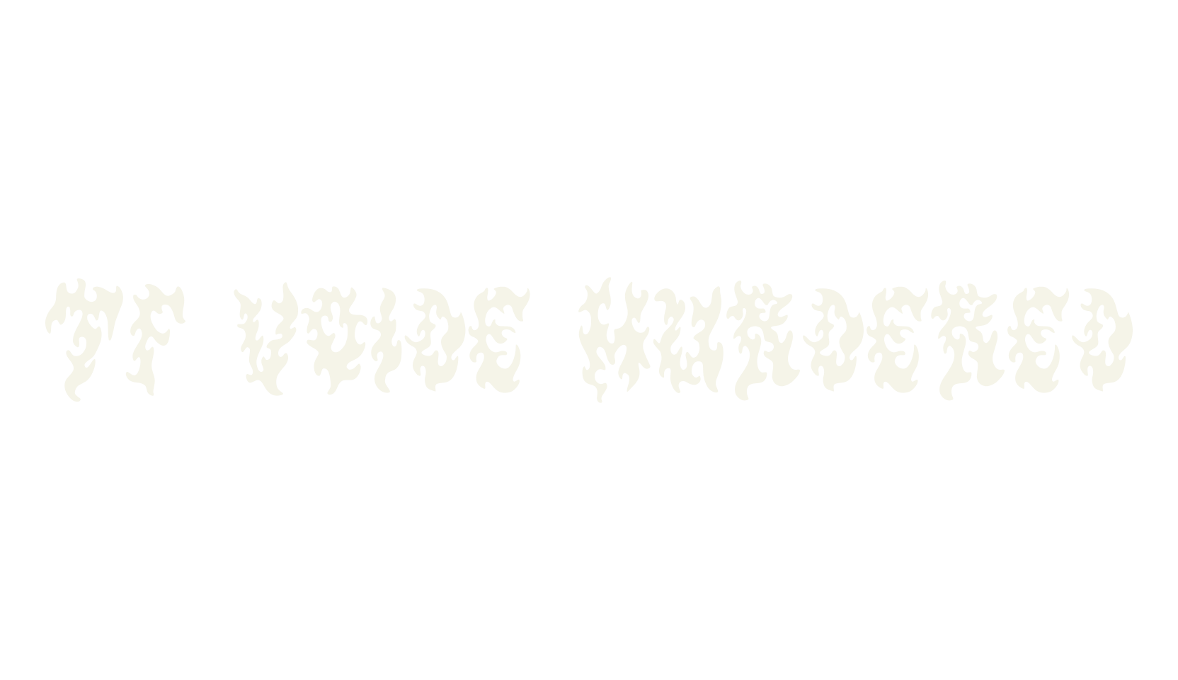 TF Voide Murdered, death metal font preview