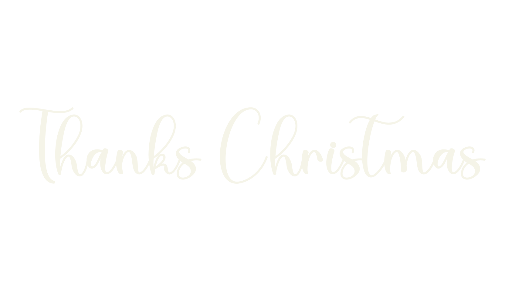 Thanks Christmas, cool font preview