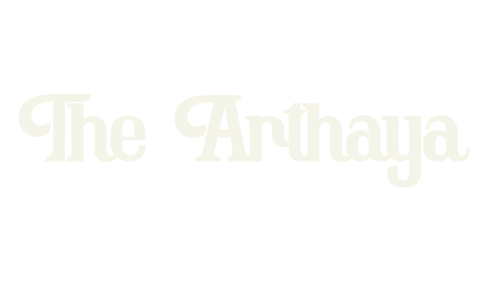 The Arthaya, vintage font preview