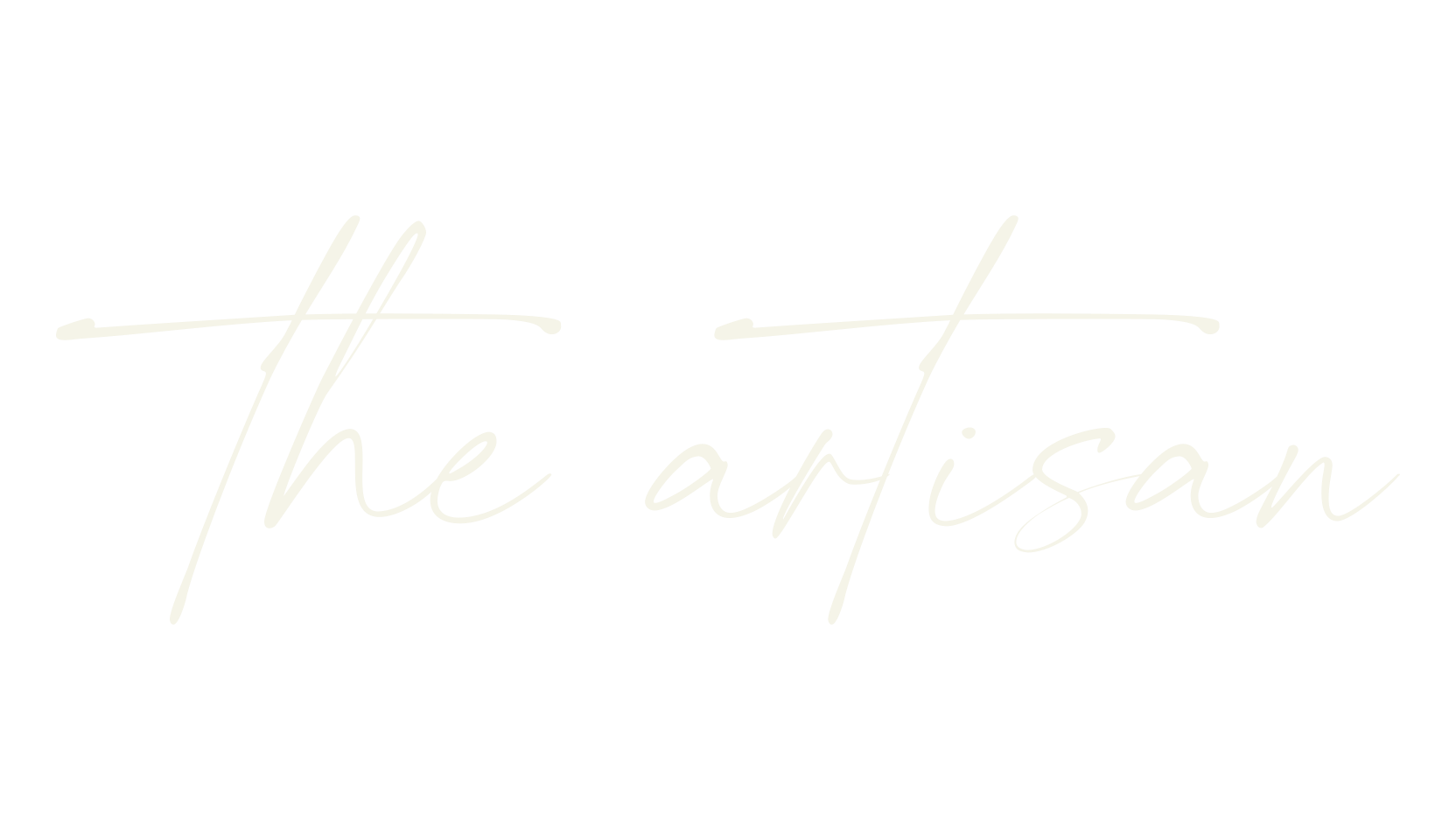 the artisan, signature font preview