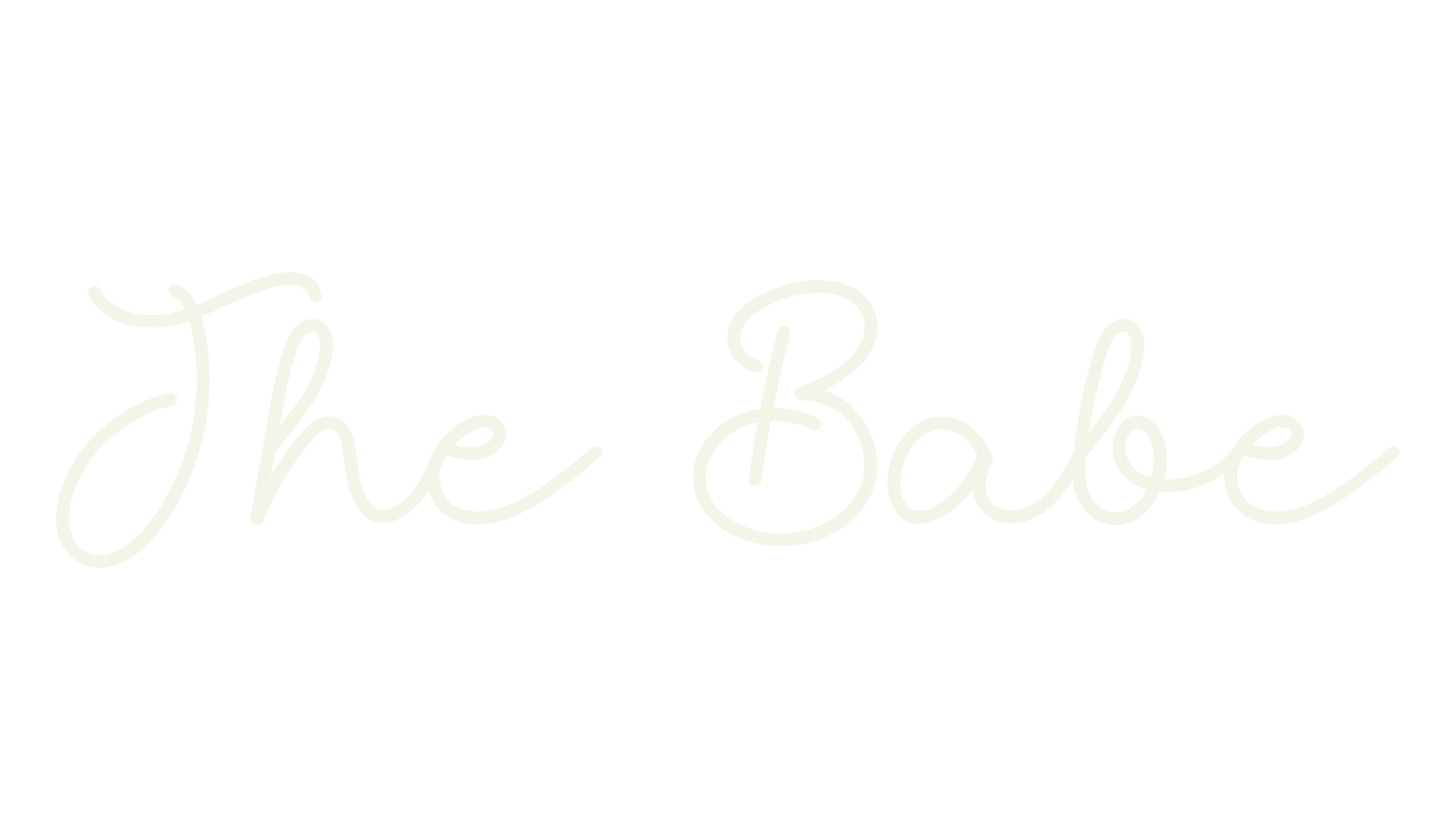 The Babe, heart font preview