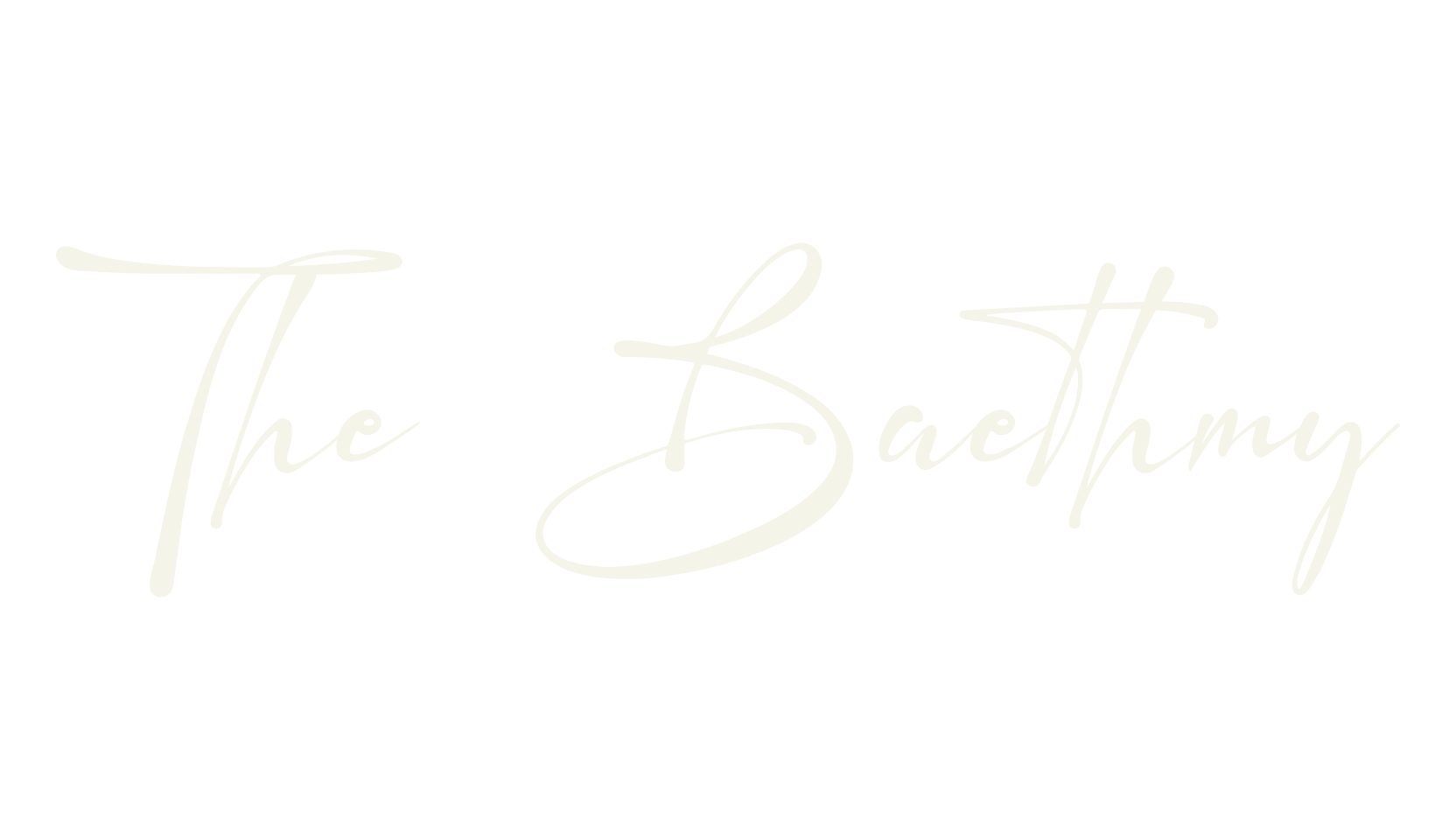 The Baethmy, fancy font preview
