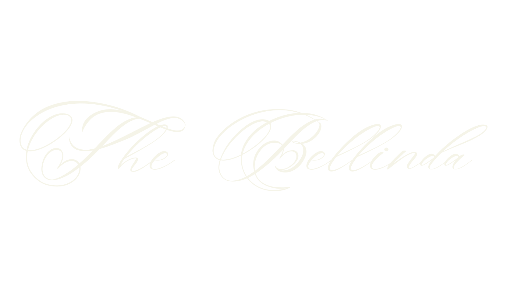 The Bellinda, cursive font preview