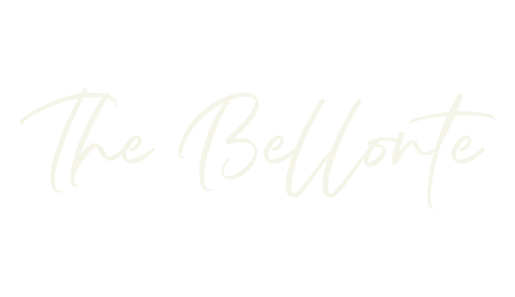 The Bellonte, movies font preview