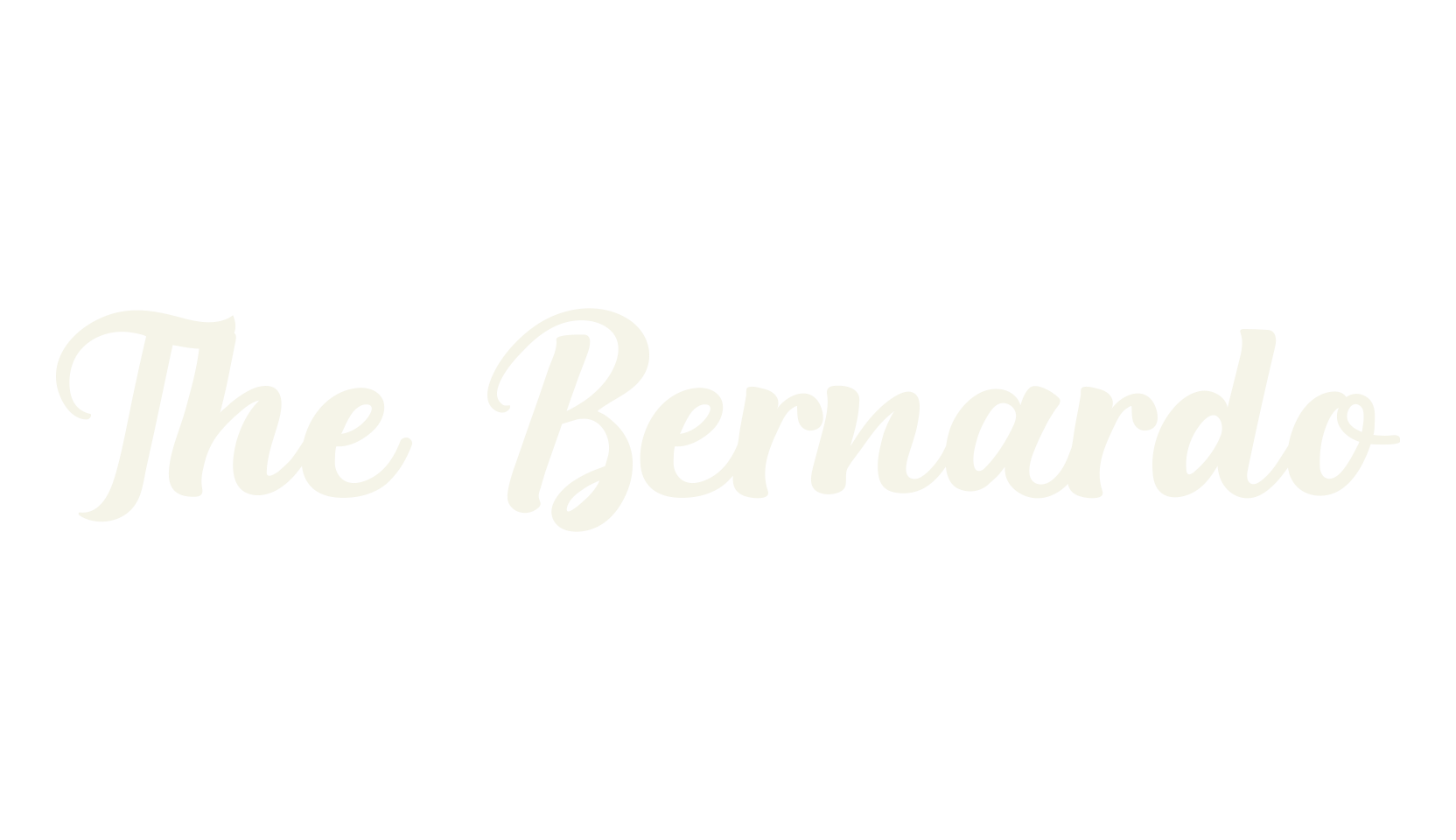 The Bernardo, cursive font preview