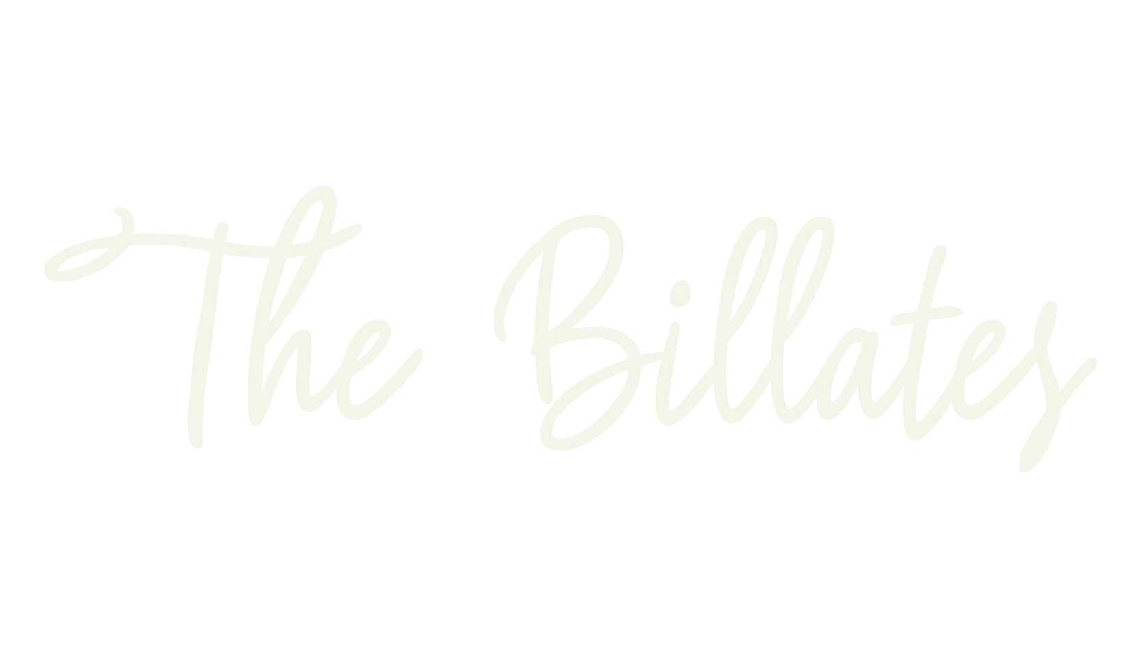 The Billates, fashion script font preview