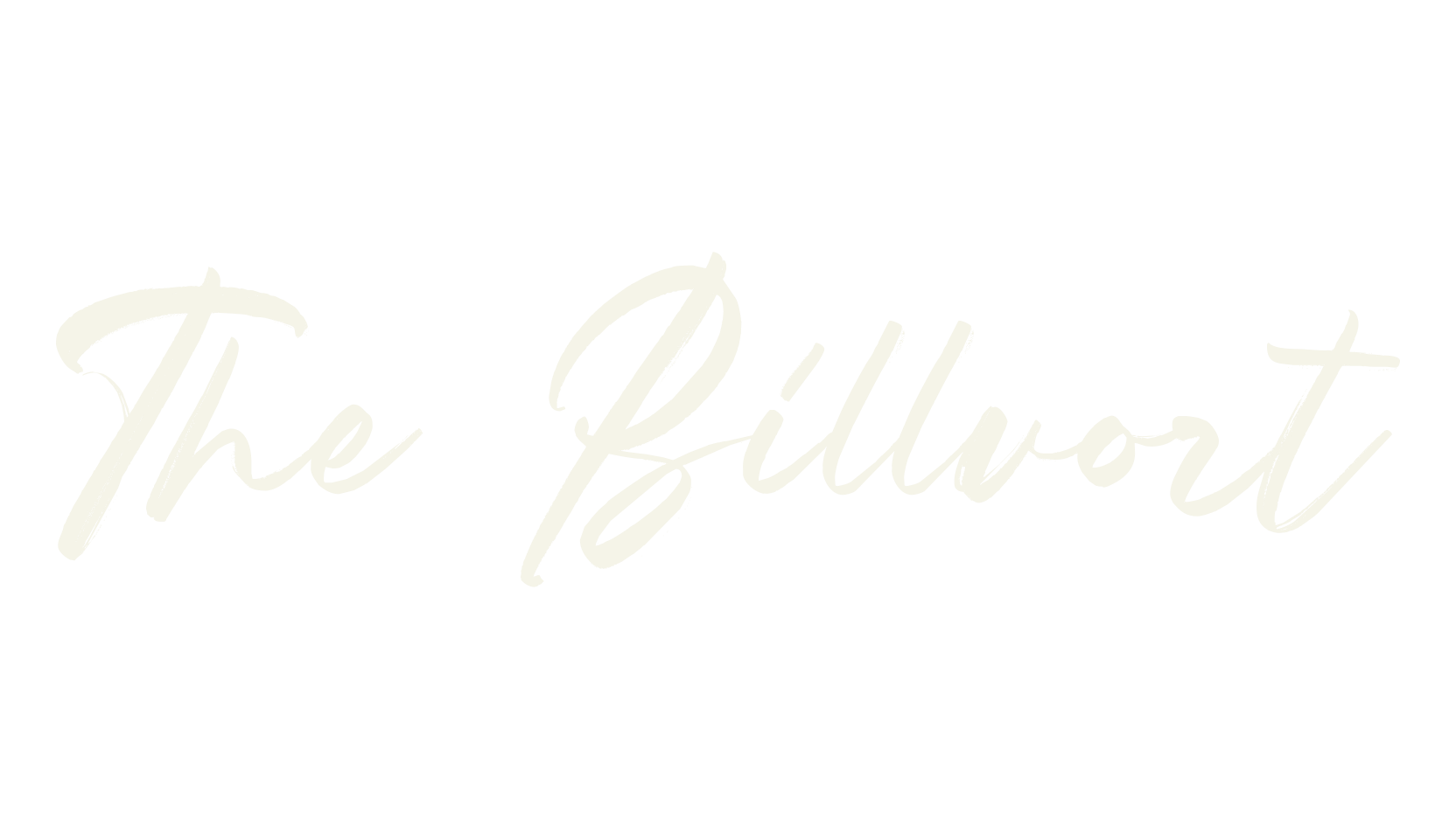 The Billvort, script font preview