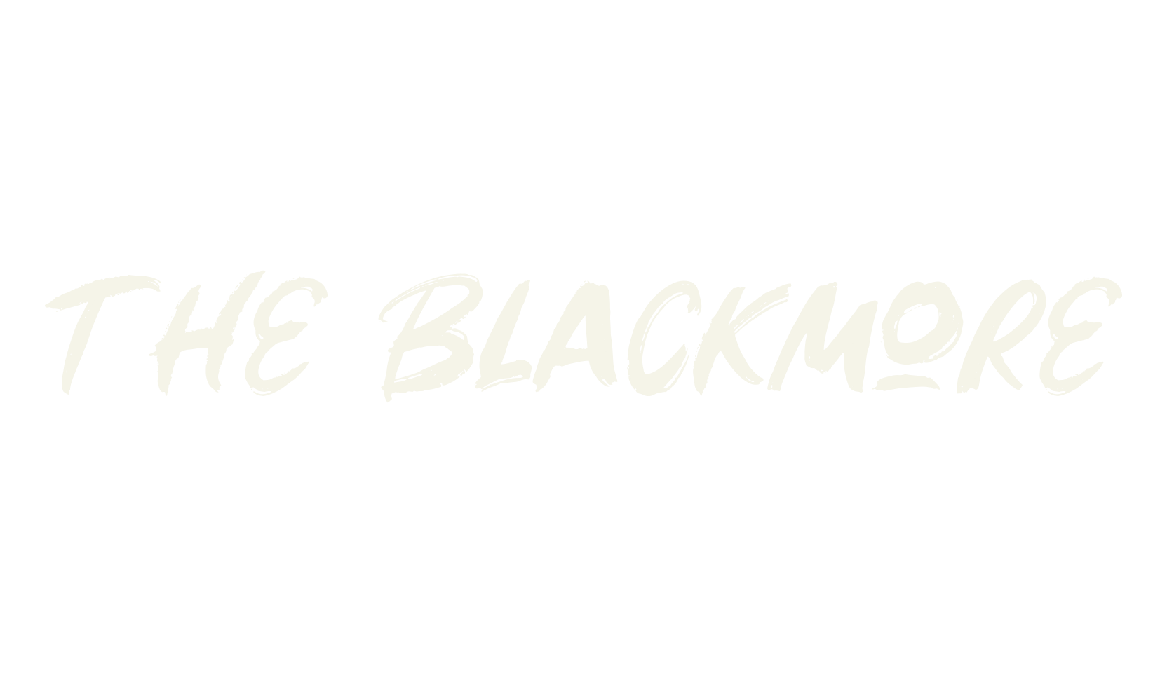 The Blackmore, handwritten font preview