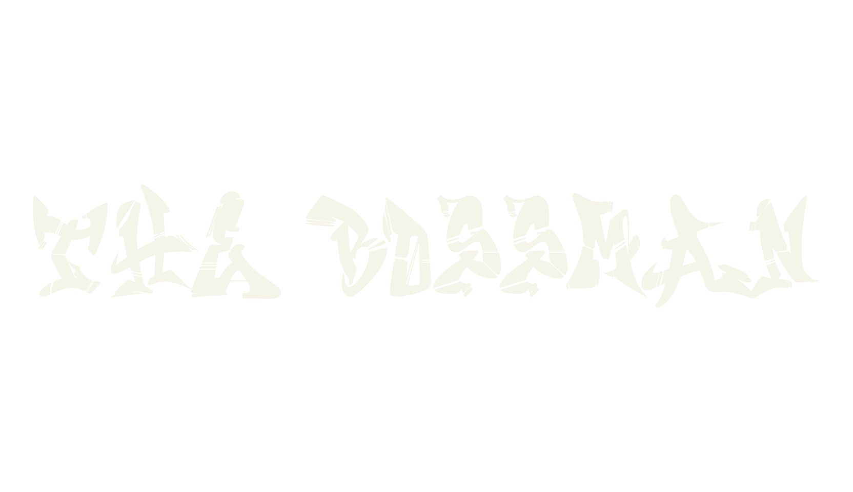 The Bossman, graffiti font preview