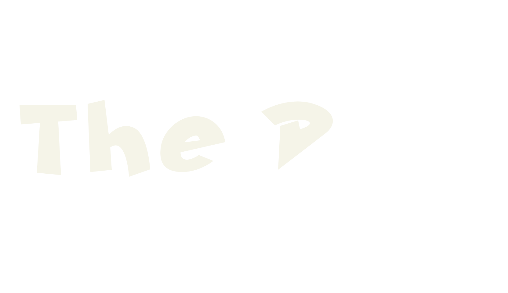 The Bug, cartoon font preview