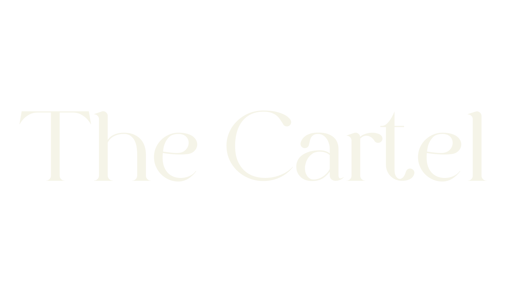 The Cartel, serif font preview