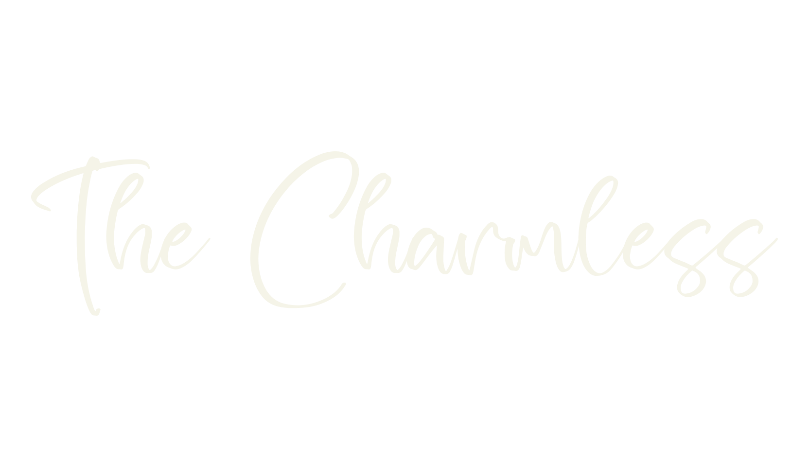 The Charmless, script font preview