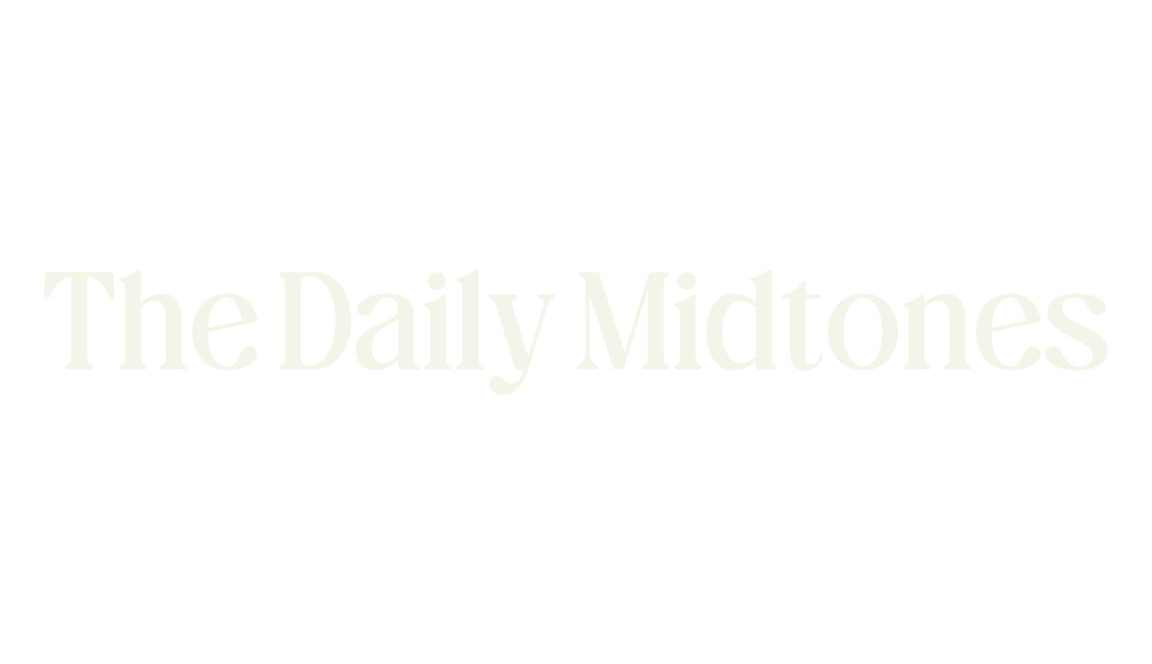 The Daily Midtones, serif font preview