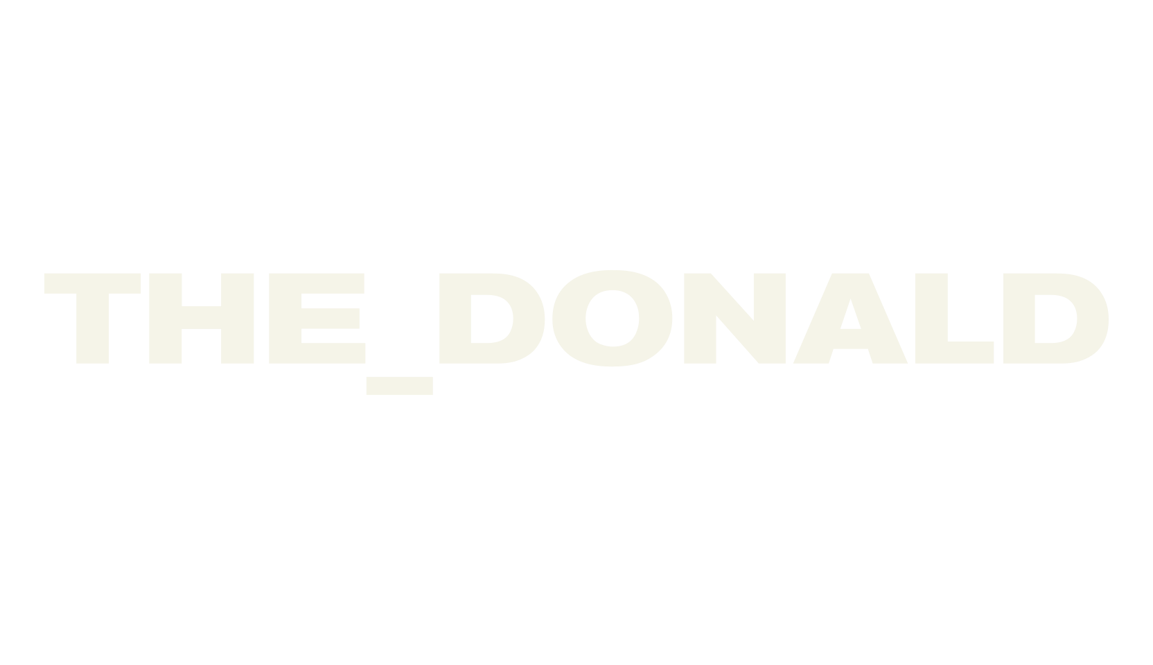 THE_DONALD, donald trump font preview