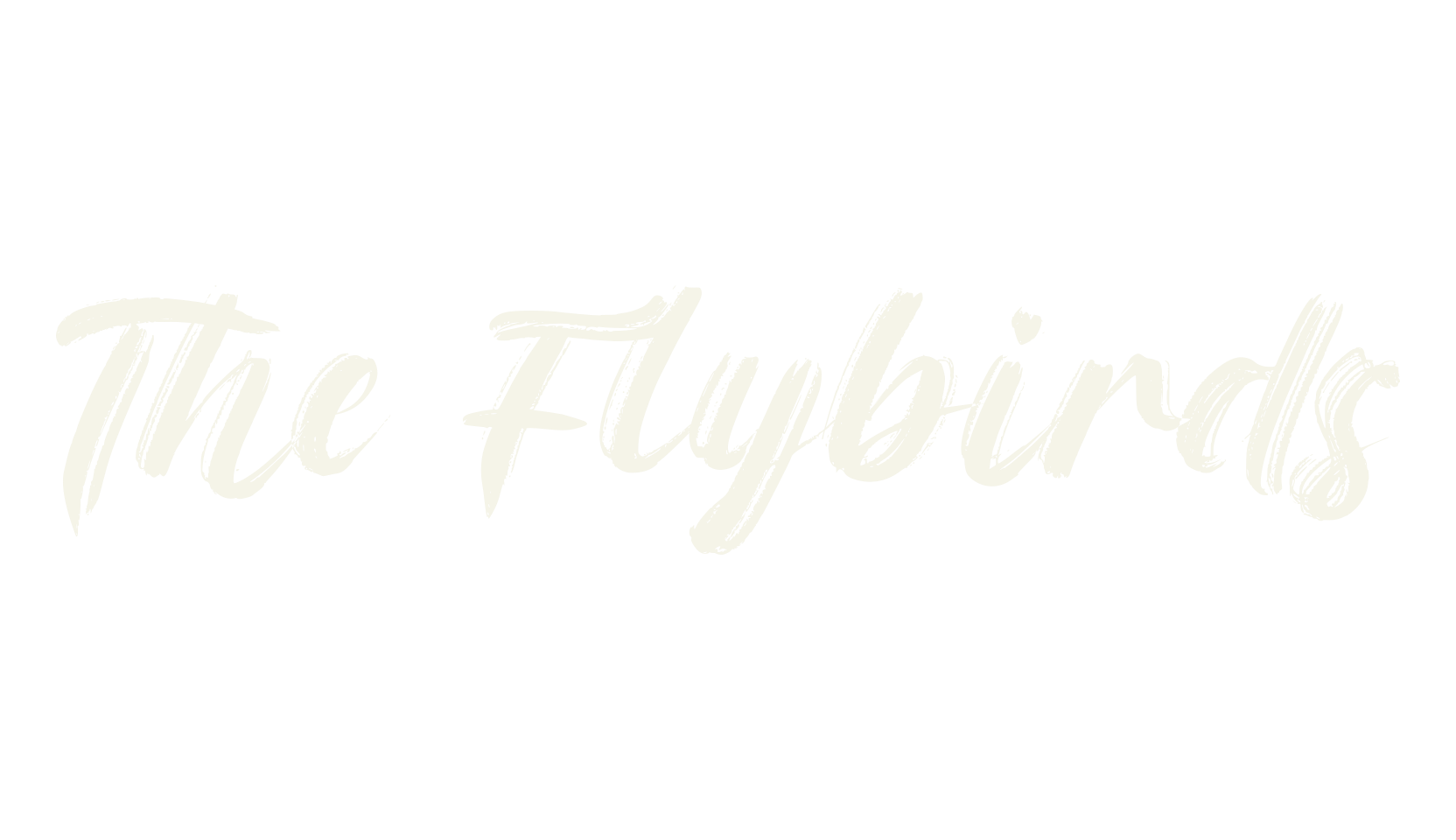 The Flybirds, stylish font preview