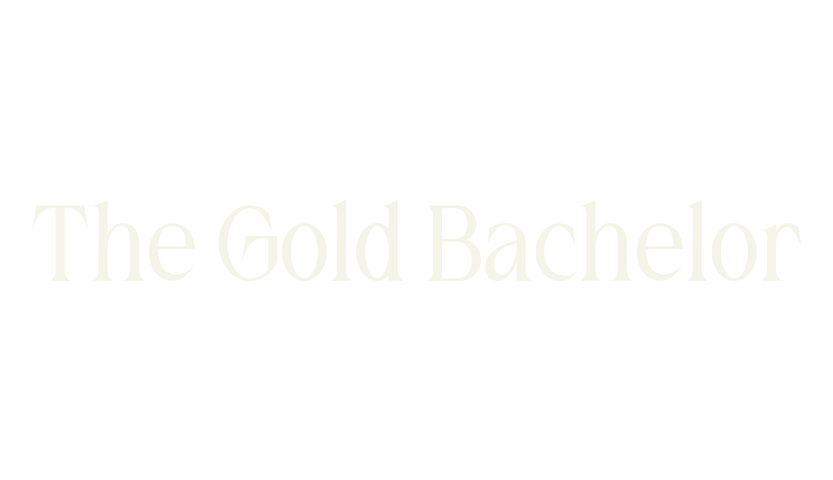 The Gold Bachelor, sans font preview